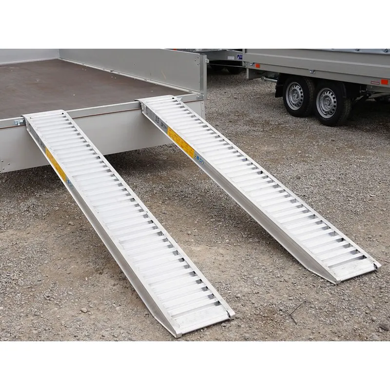 181.35 Rampas de carga en aluminio para rueda y oruga de goma | 3500 mm
