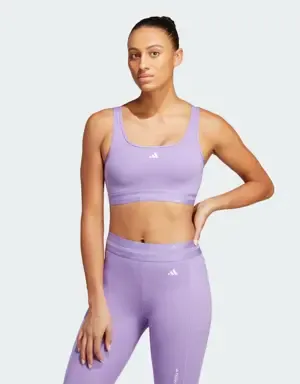 ADIDAS SUJETADOR AEROREACT TRAINING LIGHTSUPPORT TECHFIT