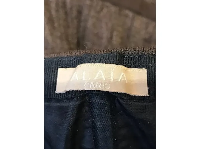 Alaïa ALAIA Vestidos T.Seda S Internacional Castaño 
