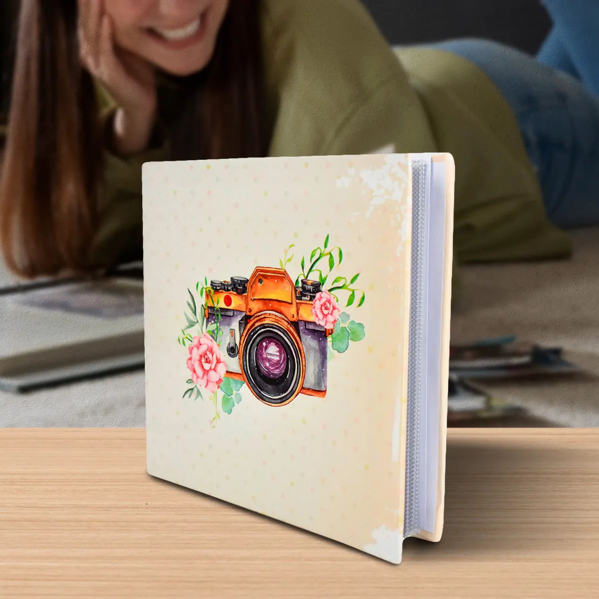 Album Fotográfico Cámara Vintage