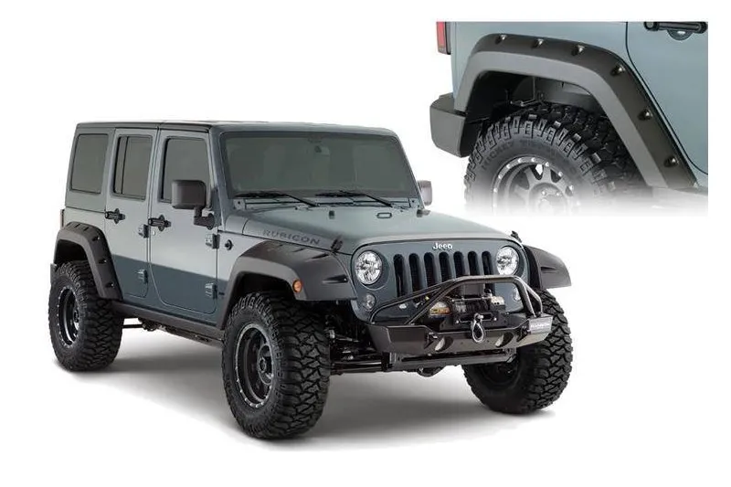 ALETINES TRASERO COBERTURA ESTáNDAR BUSHWACKER POCKET STYLE WRANGLER JK 4 PUERTAS 0718