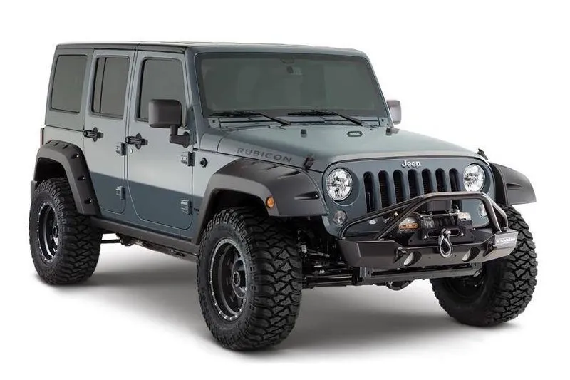 ALETINES TRASERO COBERTURA ESTáNDAR BUSHWACKER POCKET STYLE WRANGLER JK 4 PUERTAS 0718