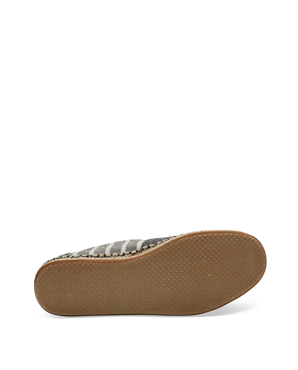 Alpargatas de hombre deconstructed yute negro
