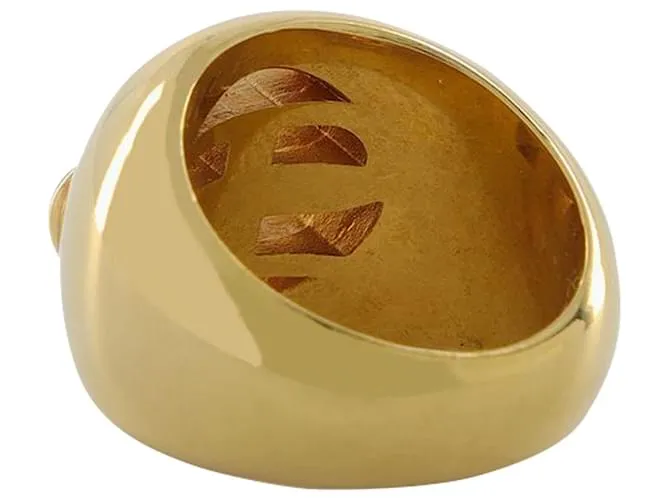 ANILLO ANILLO DE SELLO SIB  BALENCIAGA  ORO DORADO METáLICO 