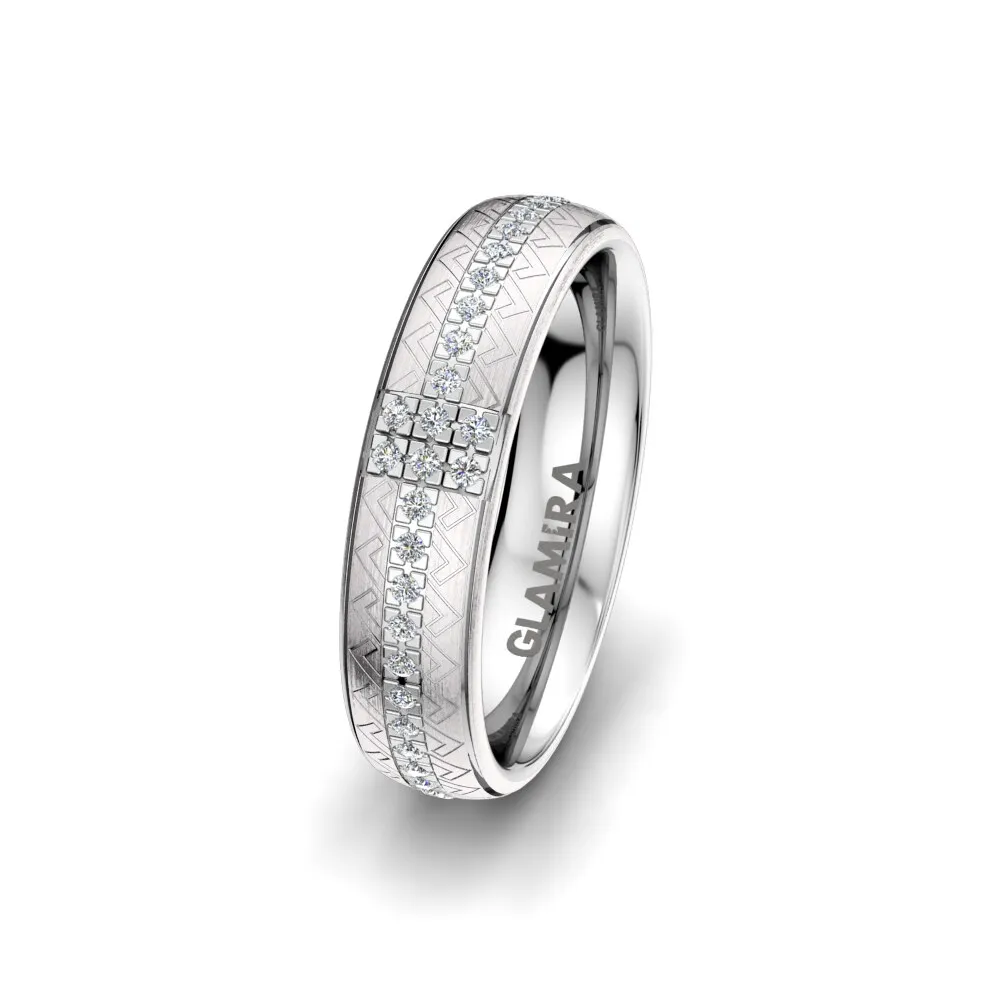 Anillo de boda Exotic Cadena 5 mm