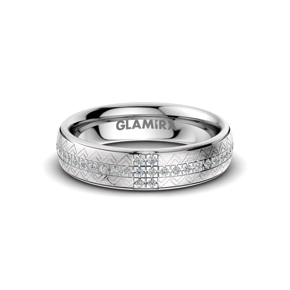 Anillo de boda Exotic Cadena 5 mm