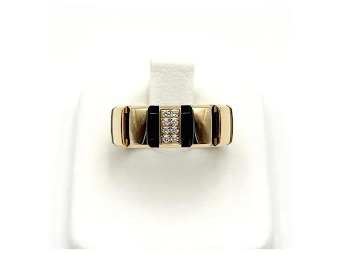 Anillo de oro amarillo con diamante Chaumet 