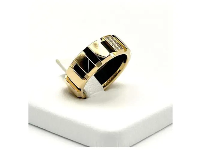 Anillo de oro amarillo con diamante Chaumet 