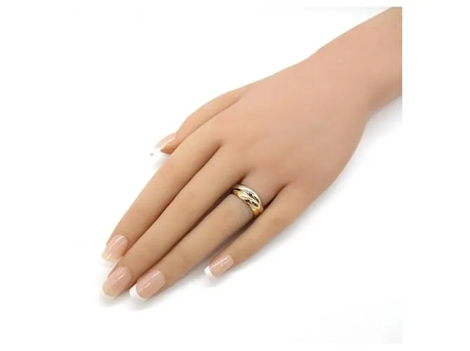 Anillo Trinity de Cartier Dorado 