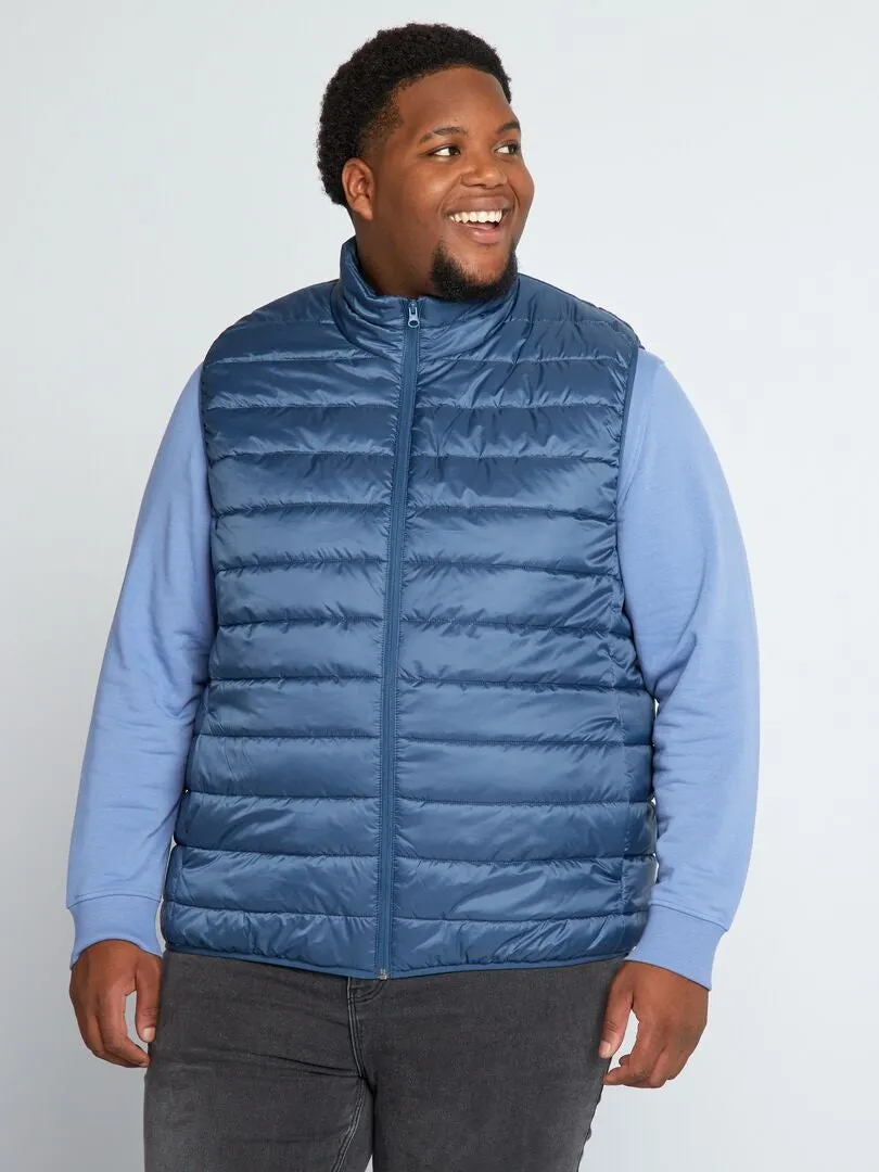 ANORAK DE BOTELLAS RECICLADAS  AZUL OSCURO