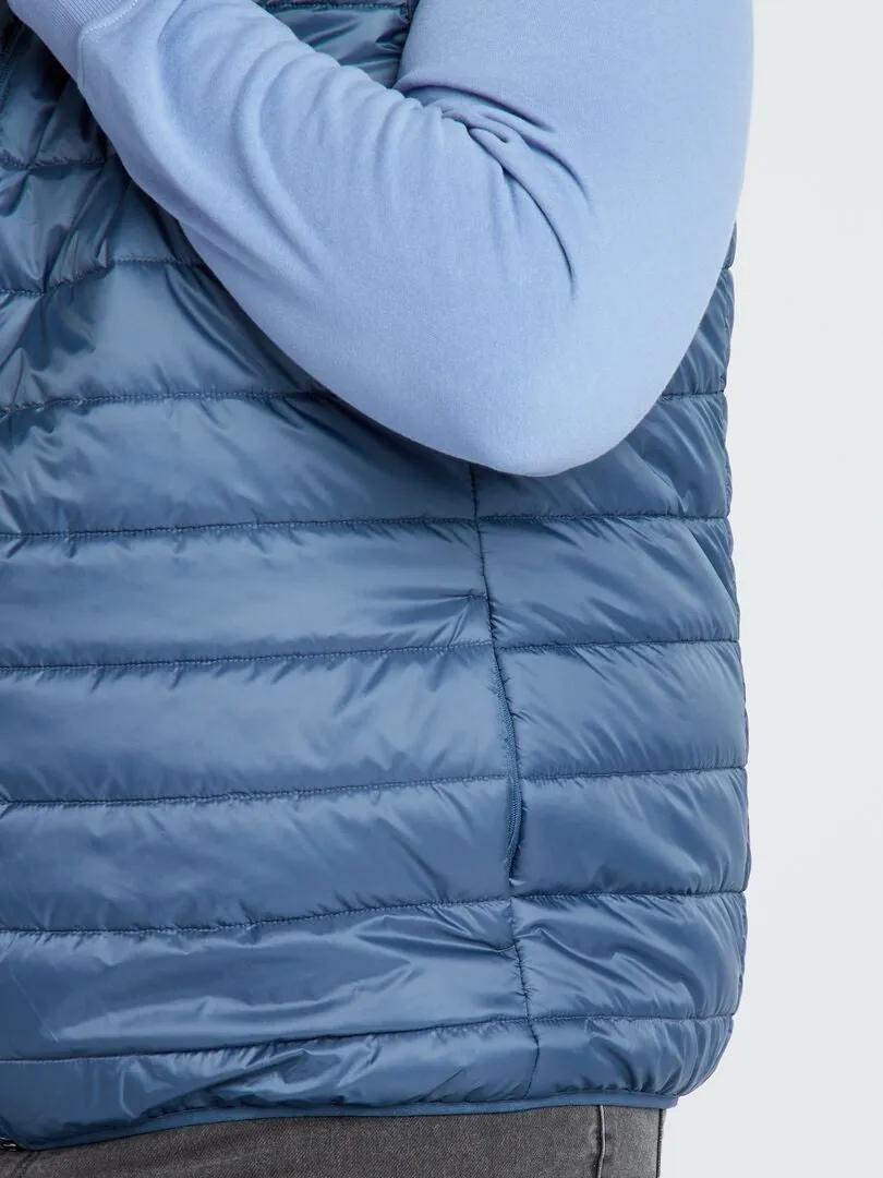ANORAK DE BOTELLAS RECICLADAS  AZUL OSCURO