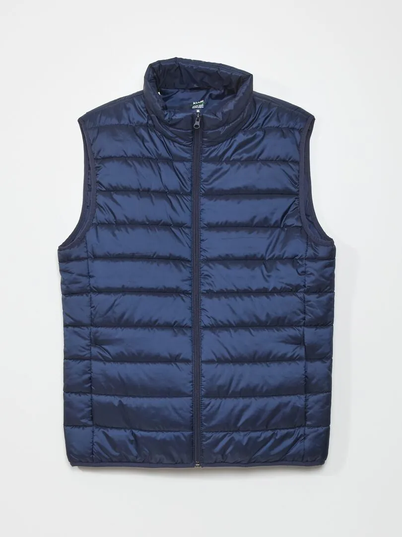 ANORAK DE BOTELLAS RECICLADAS  AZUL