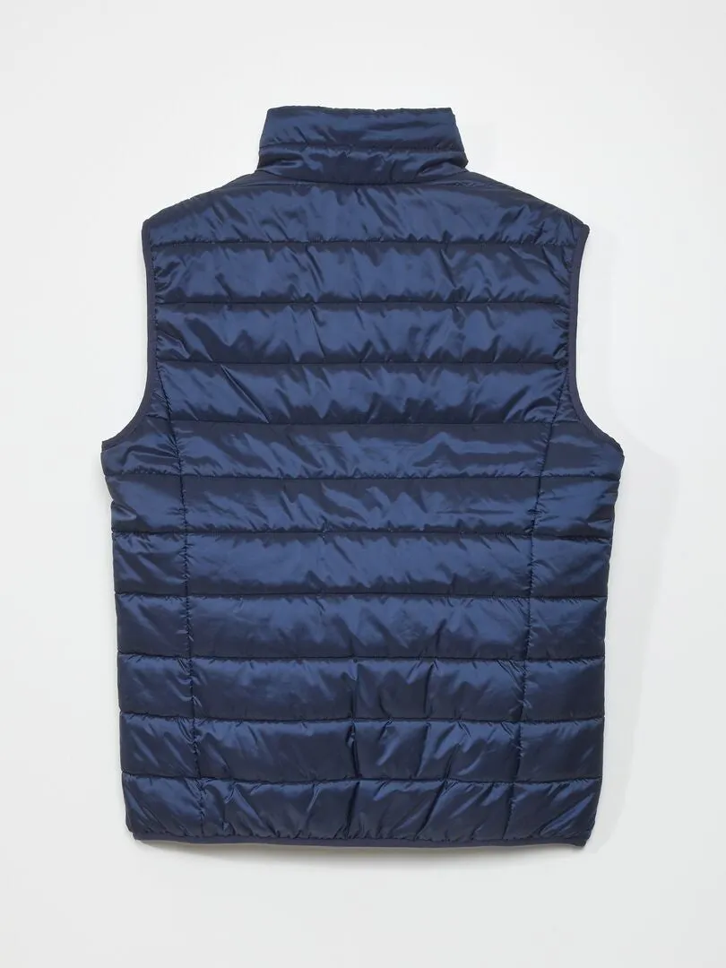 ANORAK DE BOTELLAS RECICLADAS  AZUL