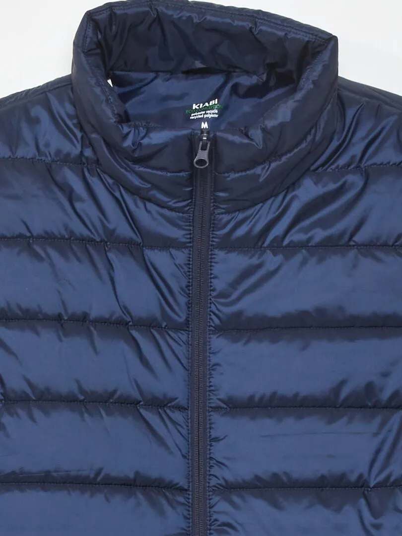 ANORAK DE BOTELLAS RECICLADAS  AZUL