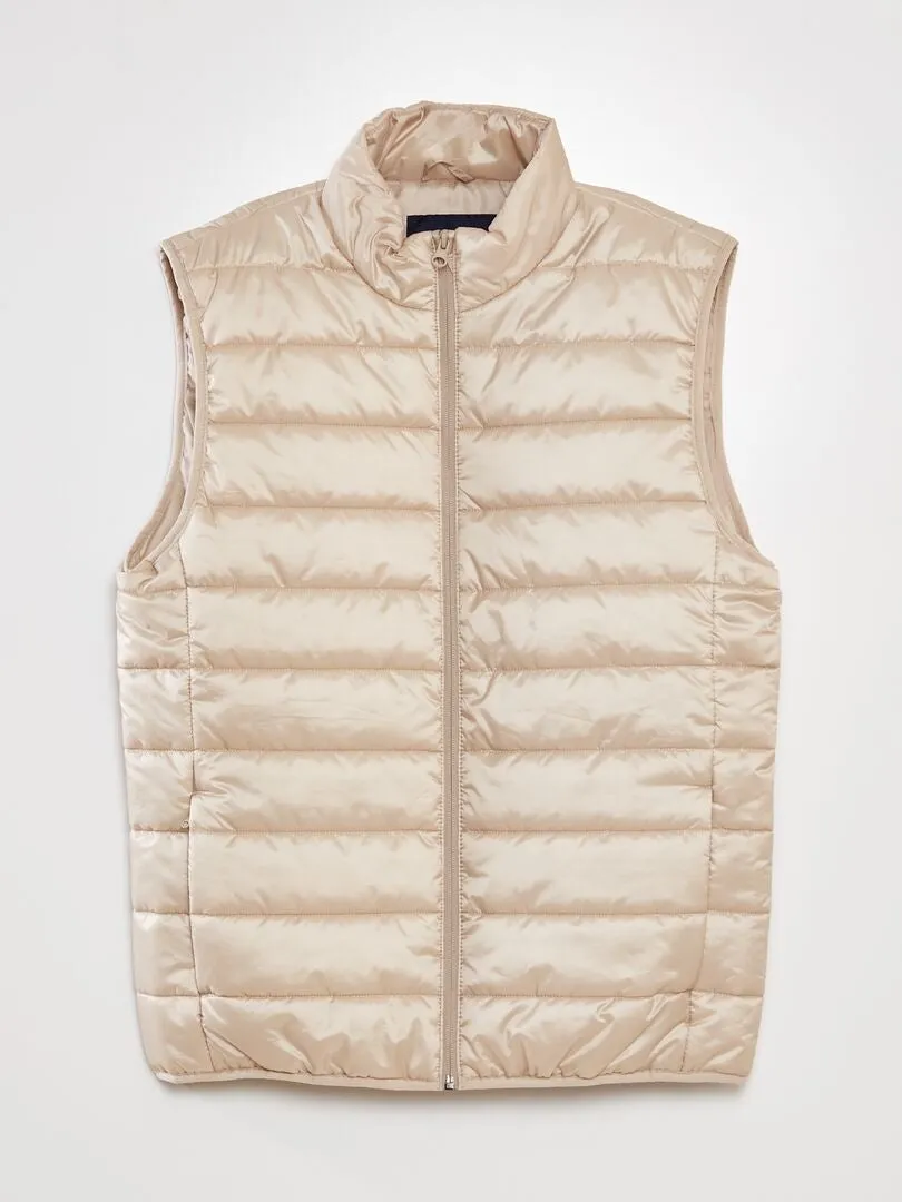 ANORAK DE BOTELLAS RECICLADAS  BEIGE
