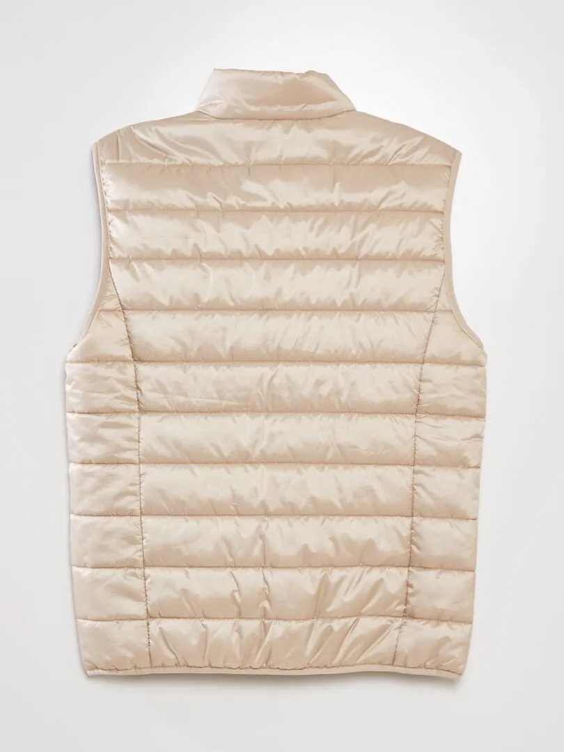 ANORAK DE BOTELLAS RECICLADAS  BEIGE