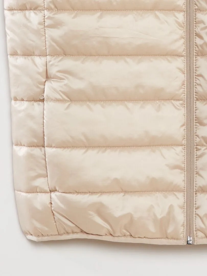 ANORAK DE BOTELLAS RECICLADAS  BEIGE