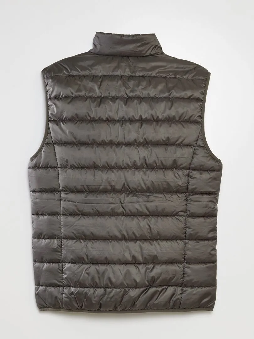 ANORAK DE BOTELLAS RECICLADAS  CAQUI