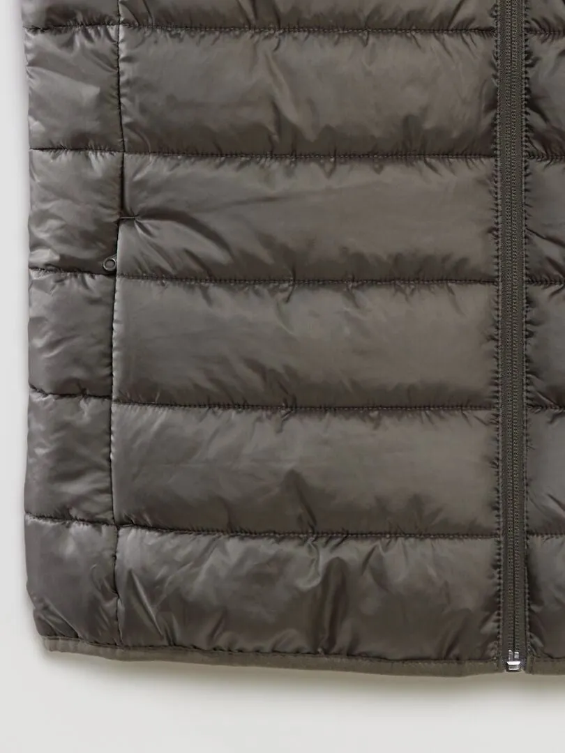 ANORAK DE BOTELLAS RECICLADAS  CAQUI