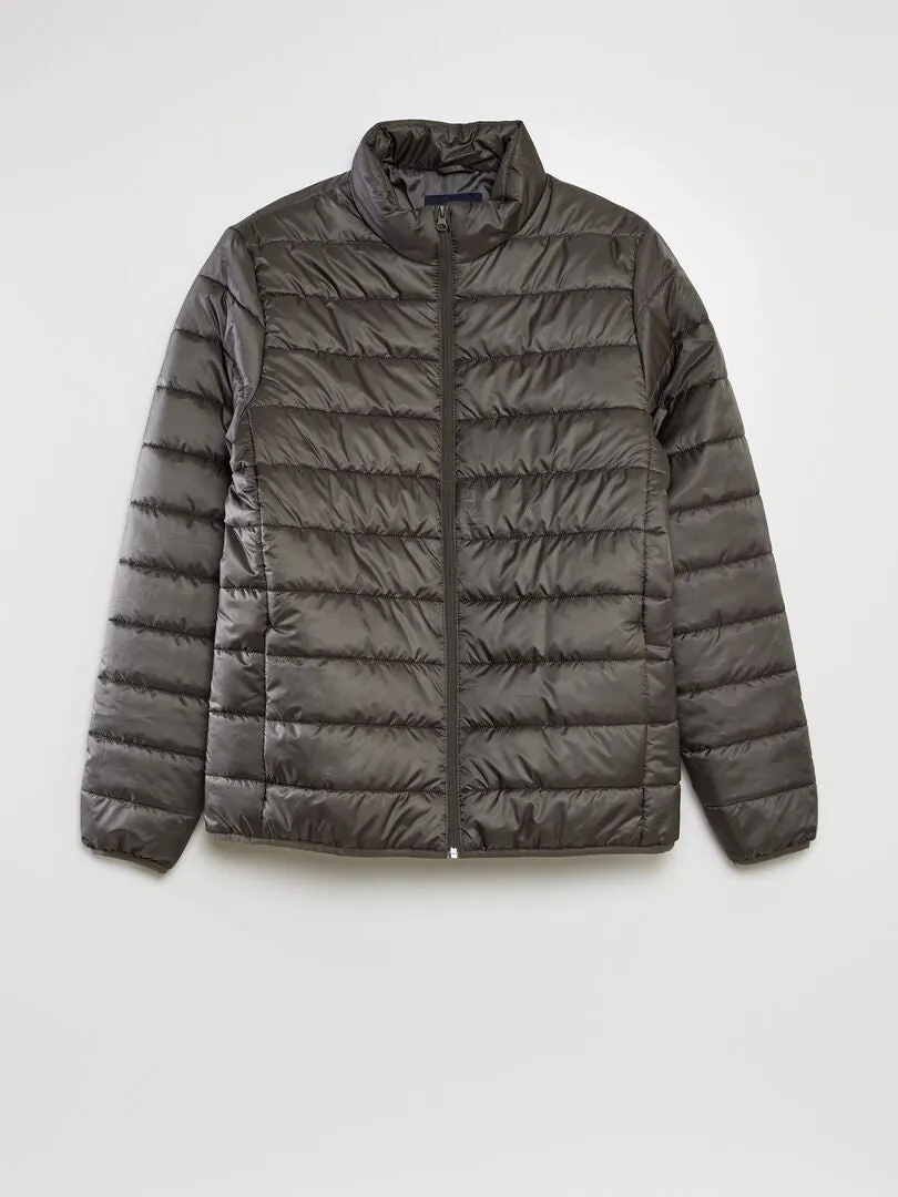 ANORAK DE BOTELLAS RECICLADAS  GRIS