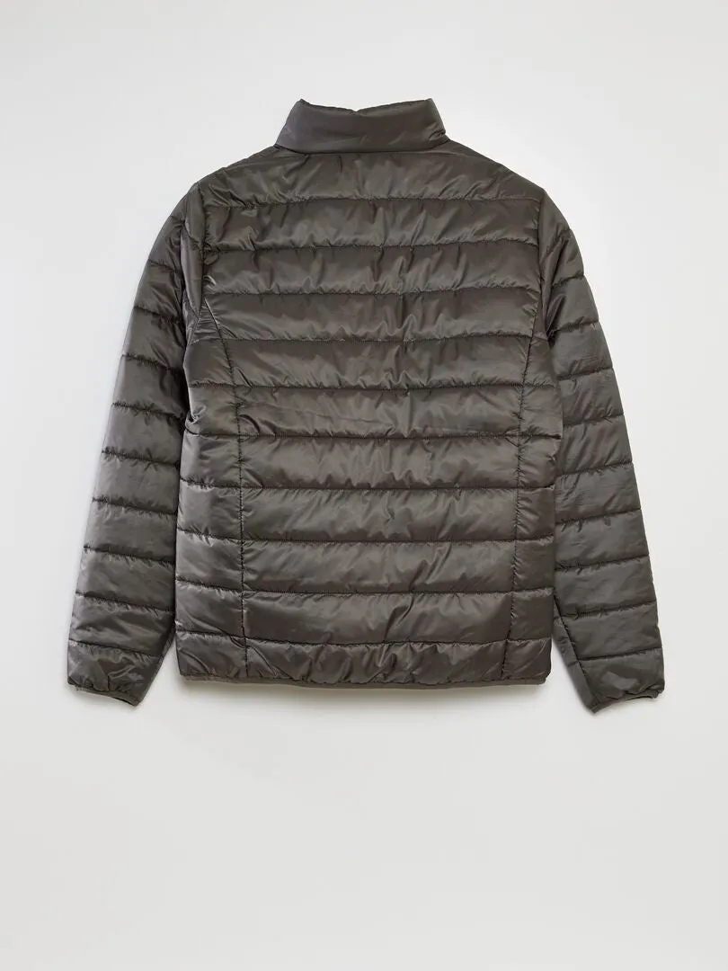 ANORAK DE BOTELLAS RECICLADAS  GRIS