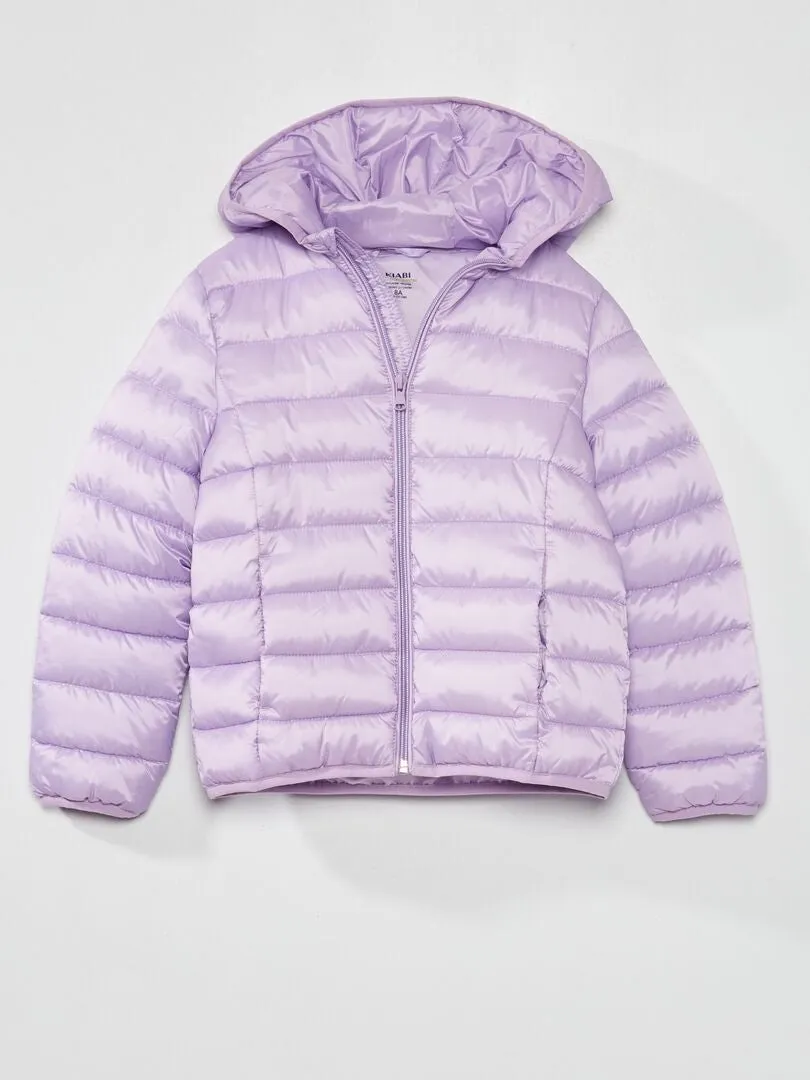 ANORAK DE BOTELLAS RECICLADAS  PURPURA