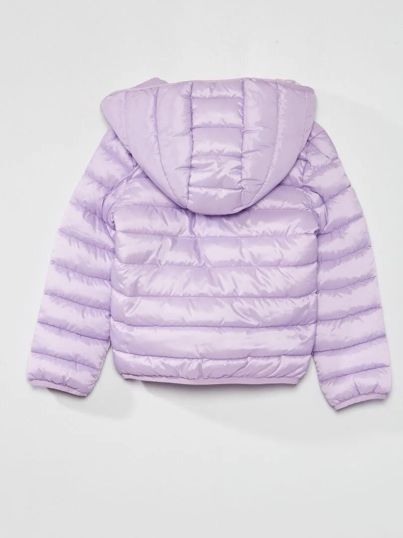 ANORAK DE BOTELLAS RECICLADAS  PURPURA