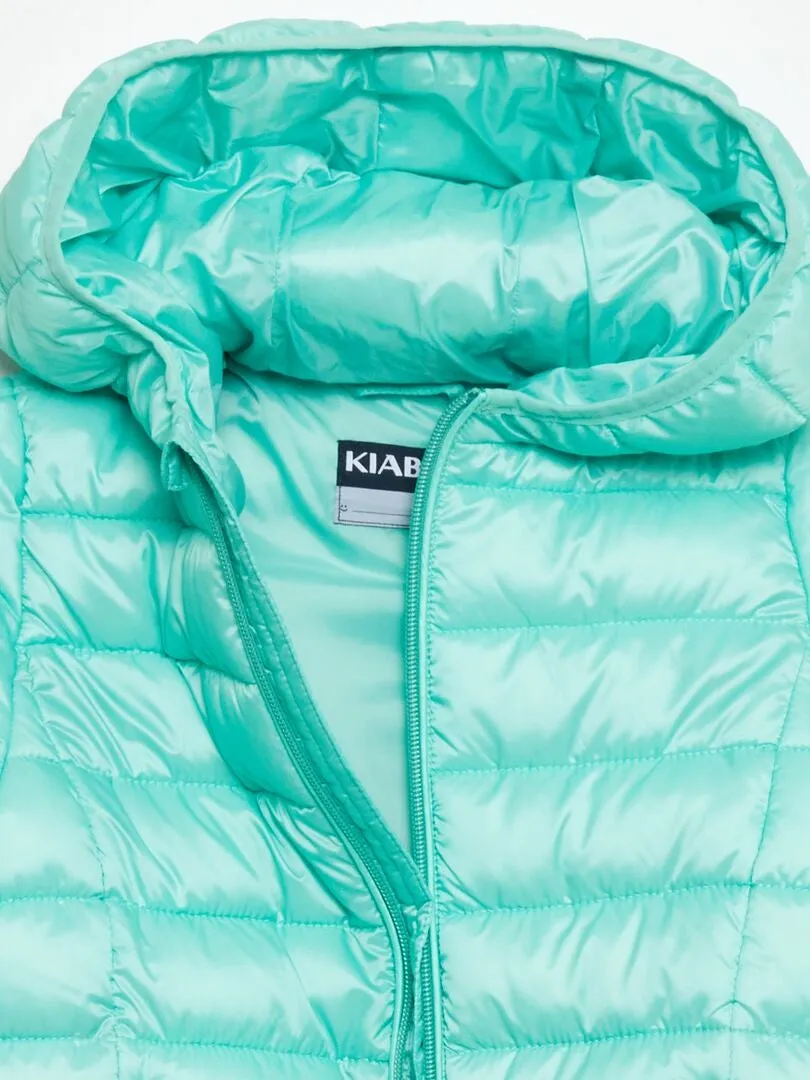 ANORAK DE BOTELLAS RECICLADAS  VERDE