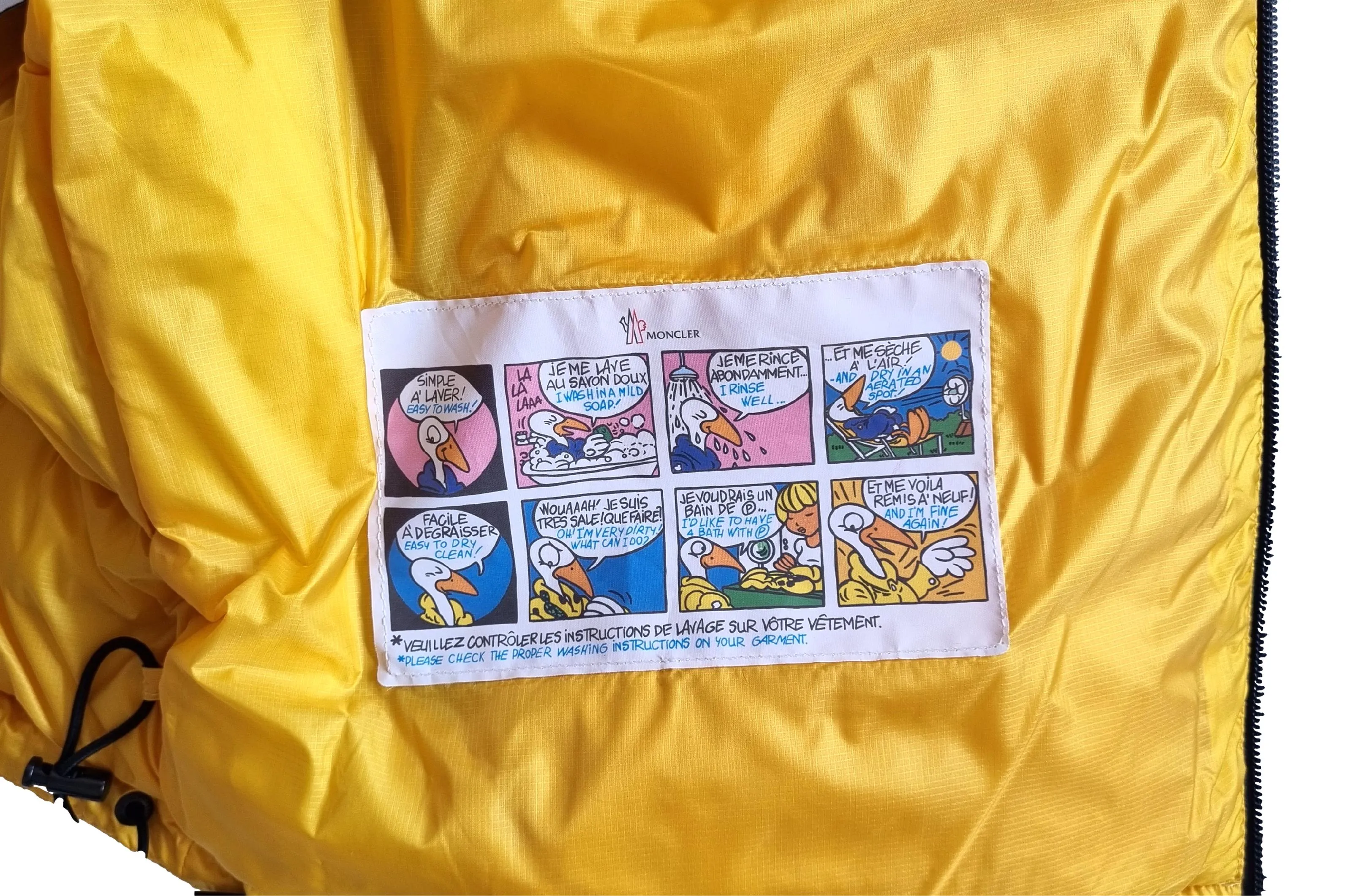 ANORAK HOMBRE MONCLER PEUPLIER 3°  M AMARILLO
