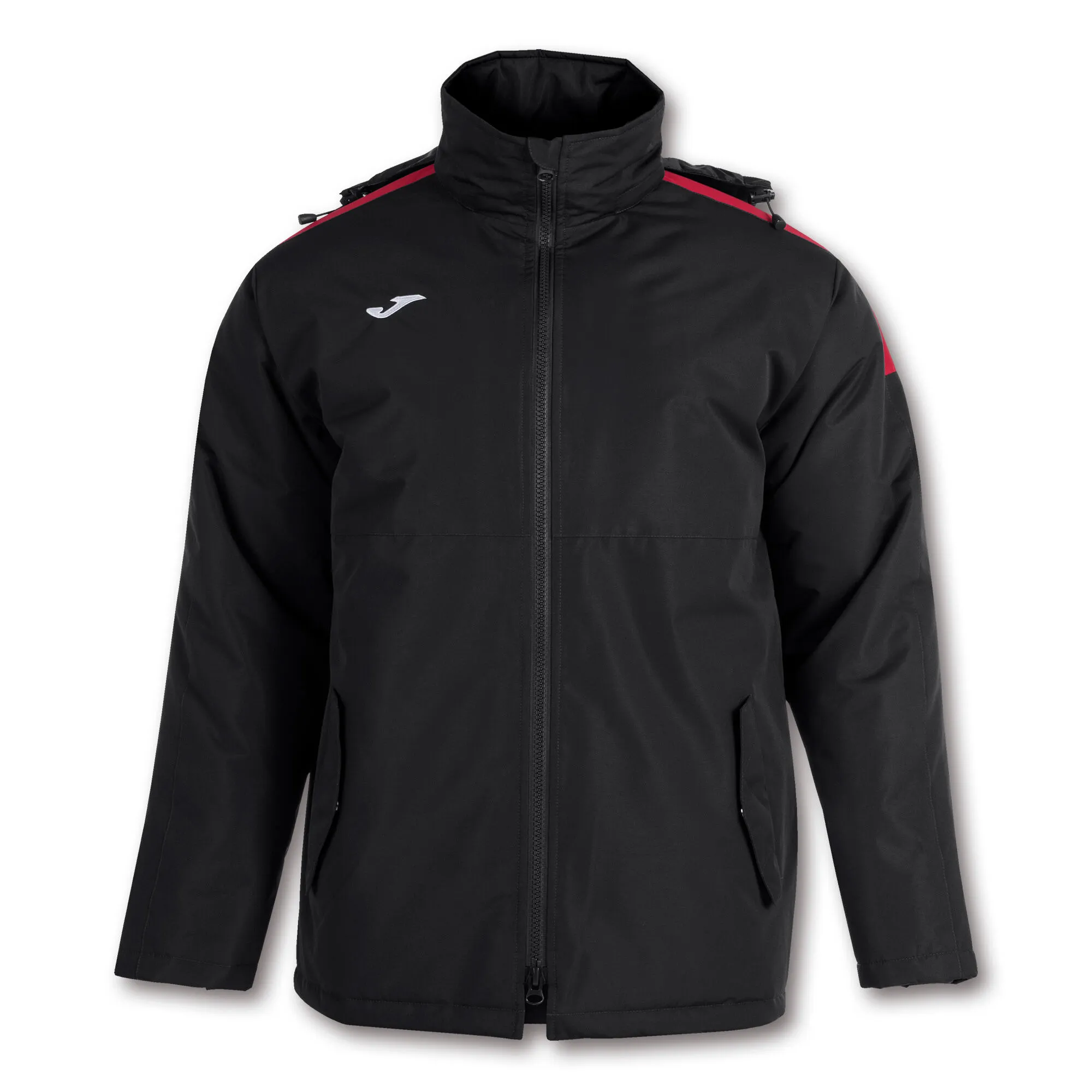 Anorak hombre Trivor negro rojo