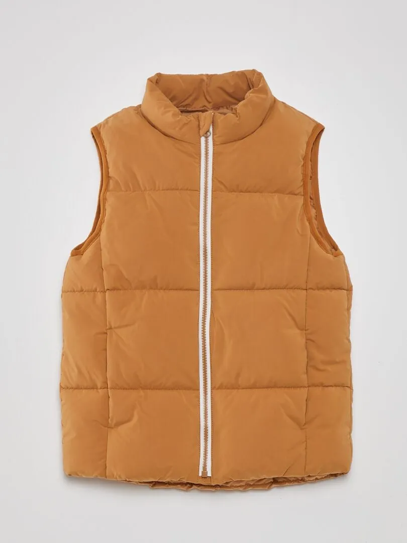 ANORAK SIN MANGAS  MARRON