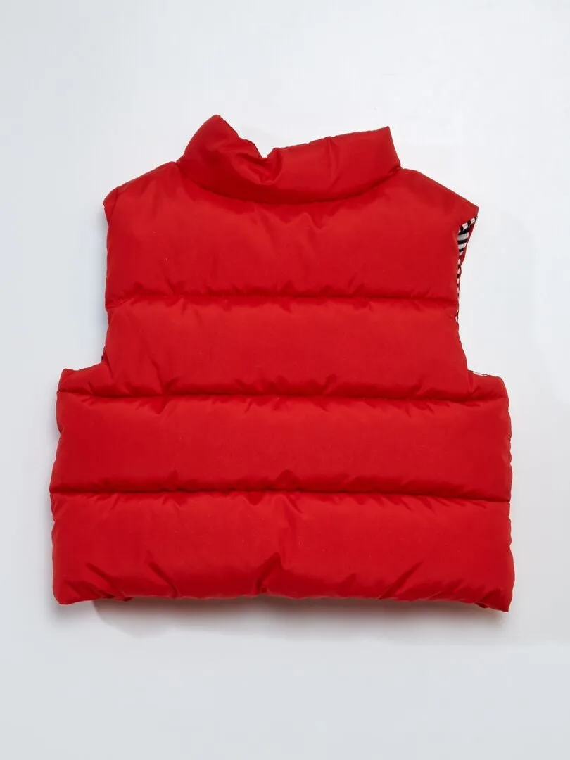 ANORAK SIN MANGAS  ROJO