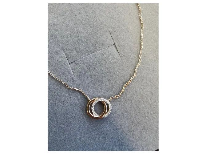 Autre Marque Collares Hardware de plata Gold hardware 