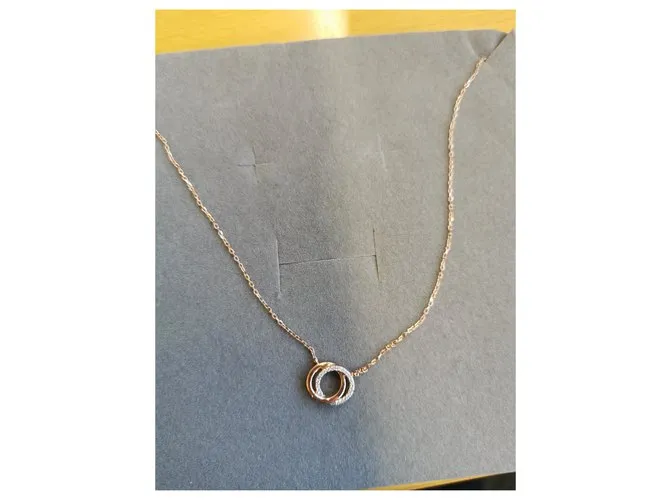 Autre Marque Collares Hardware de plata Gold hardware 