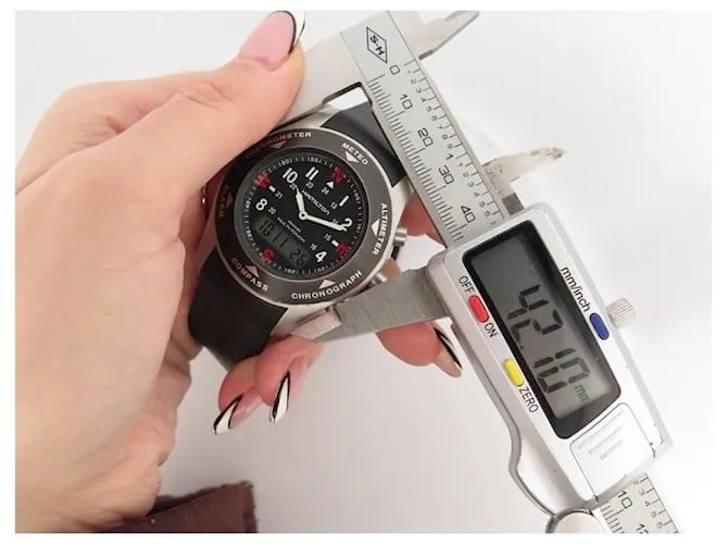 AUTRE MARQUE RELOJ HAMILTON KHAKI FIELD MULTITOUCH H915240 42 RELOJ DE ACERO DE CUARZO MM PLATA 