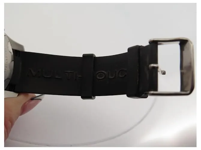 AUTRE MARQUE RELOJ HAMILTON KHAKI FIELD MULTITOUCH H915240 42 RELOJ DE ACERO DE CUARZO MM PLATA 
