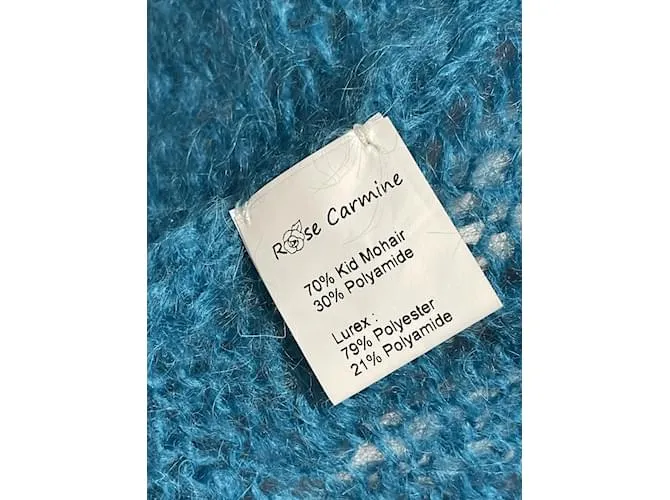 Autre Marque ROSA CARMÍN Prendas de punto T.Talla única internacional Lana Azul 