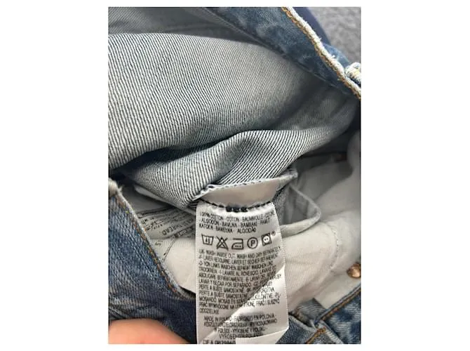 Autre Marque Vaqueros SIAM CIRCLE T.US 28 Algodón Azul 