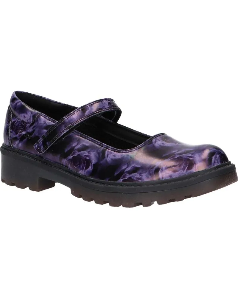 BAILARINAS DE MUJER Y NIñA GEOX J6420J 000FC J CASEY C9266 BLACKLILAC