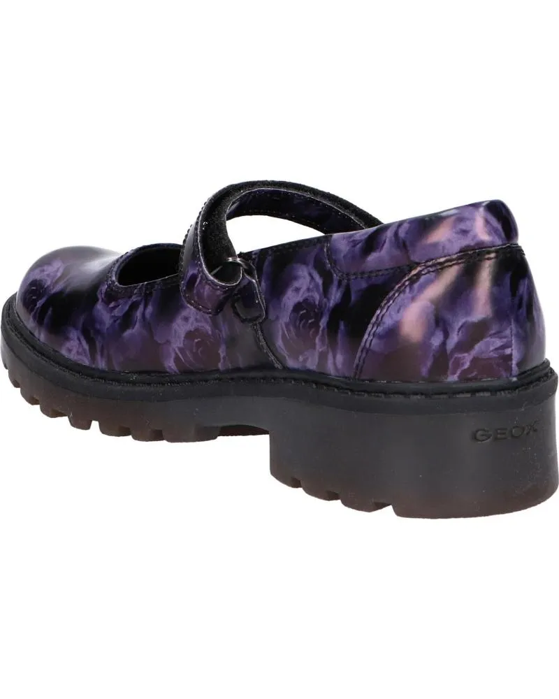 BAILARINAS DE MUJER Y NIñA GEOX J6420J 000FC J CASEY C9266 BLACKLILAC