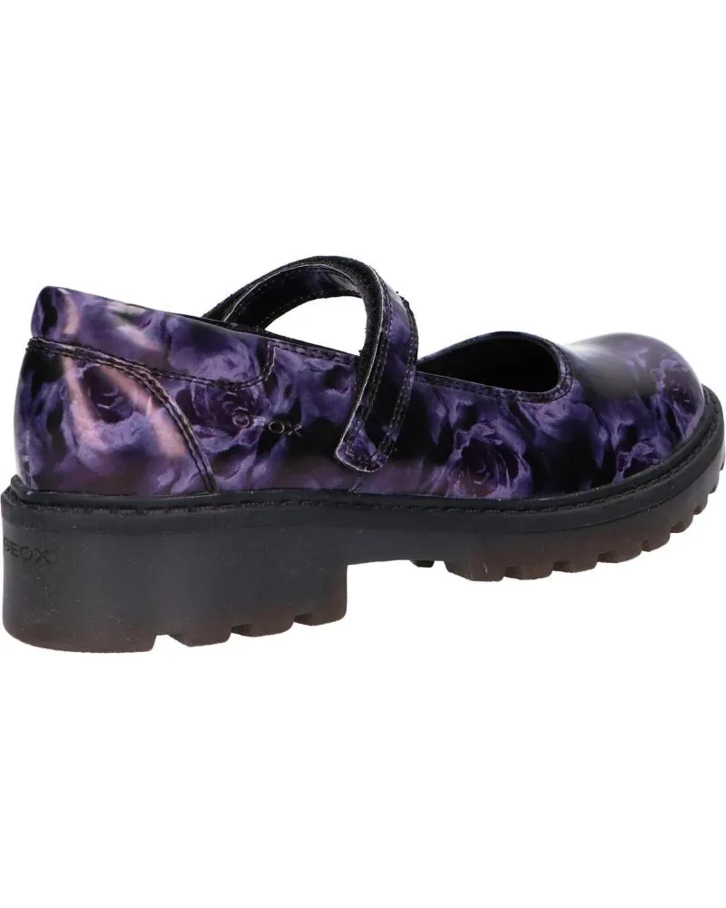 BAILARINAS DE MUJER Y NIñA GEOX J6420J 000FC J CASEY C9266 BLACKLILAC