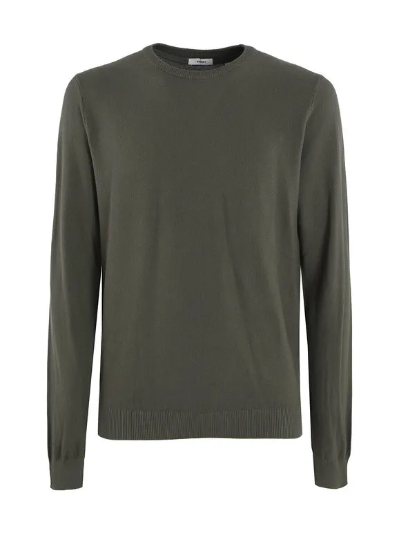 Baker'S Jersey de hombre de algodón con cuello redondo