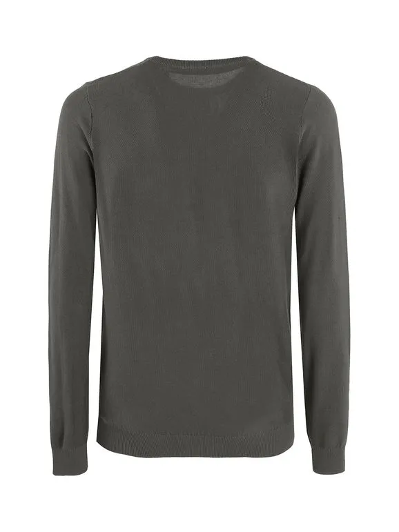 Baker'S Jersey de hombre de algodón con cuello redondo