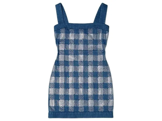 Balmain Vestidos Azul 