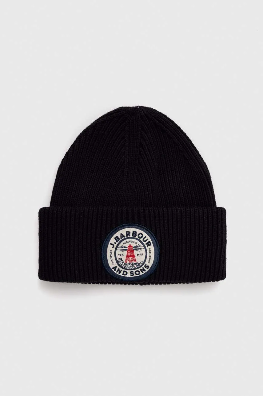 Barbour Beanie with Logo Patch