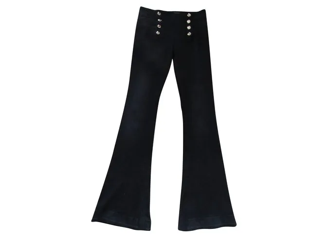 Berenice Pantalones, polainas Negro 