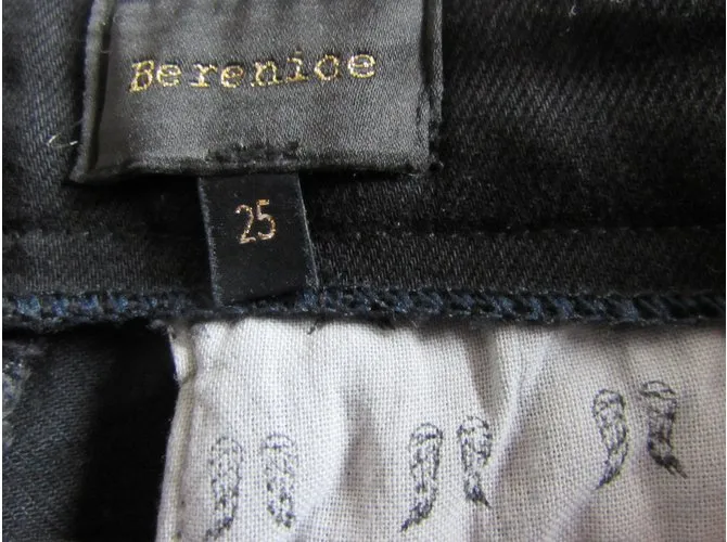 Berenice Pantalones, polainas Negro 