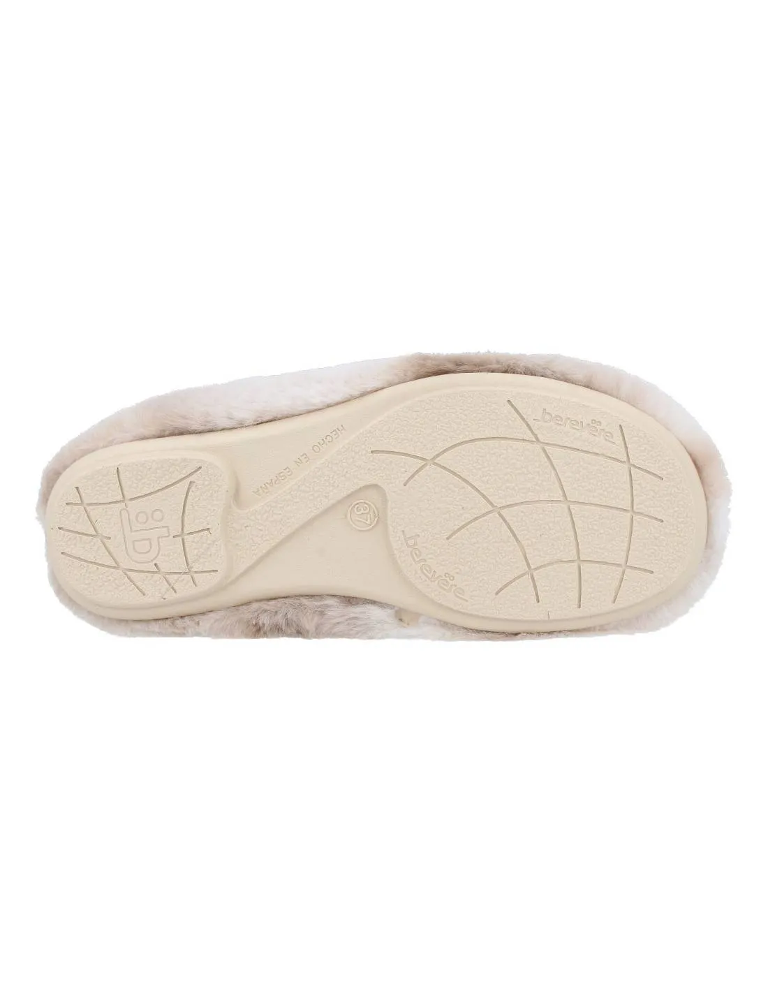 BEREVERE ZAPATILLAS DE CASA SUAPEL BEIGE