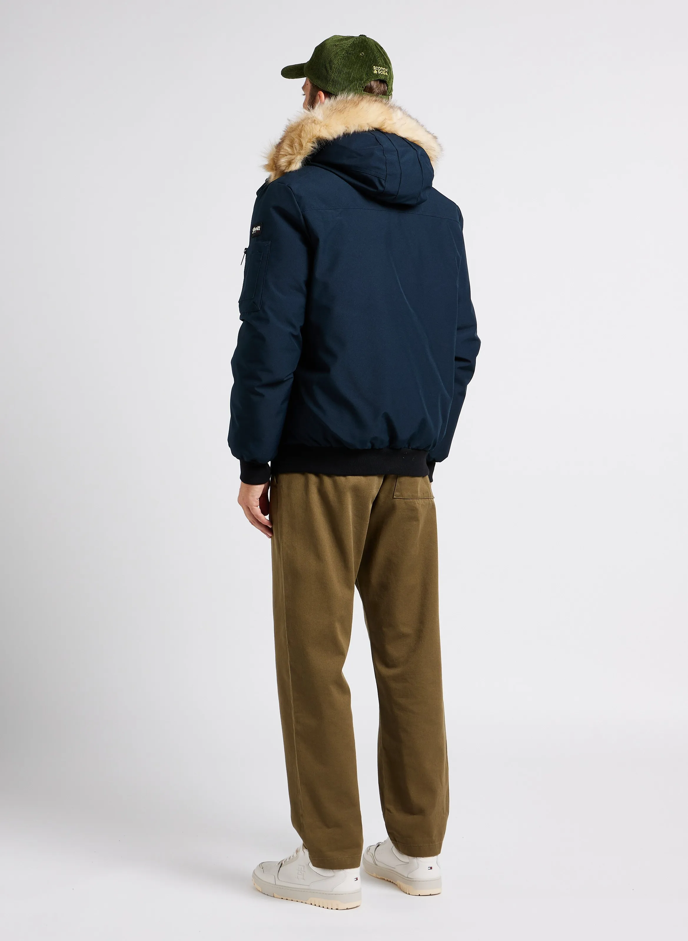 BERG  JERSEY REGULAR FIT DE ALGODóN CON CUELLO ALTO Y CREMALLERA EN GRIS