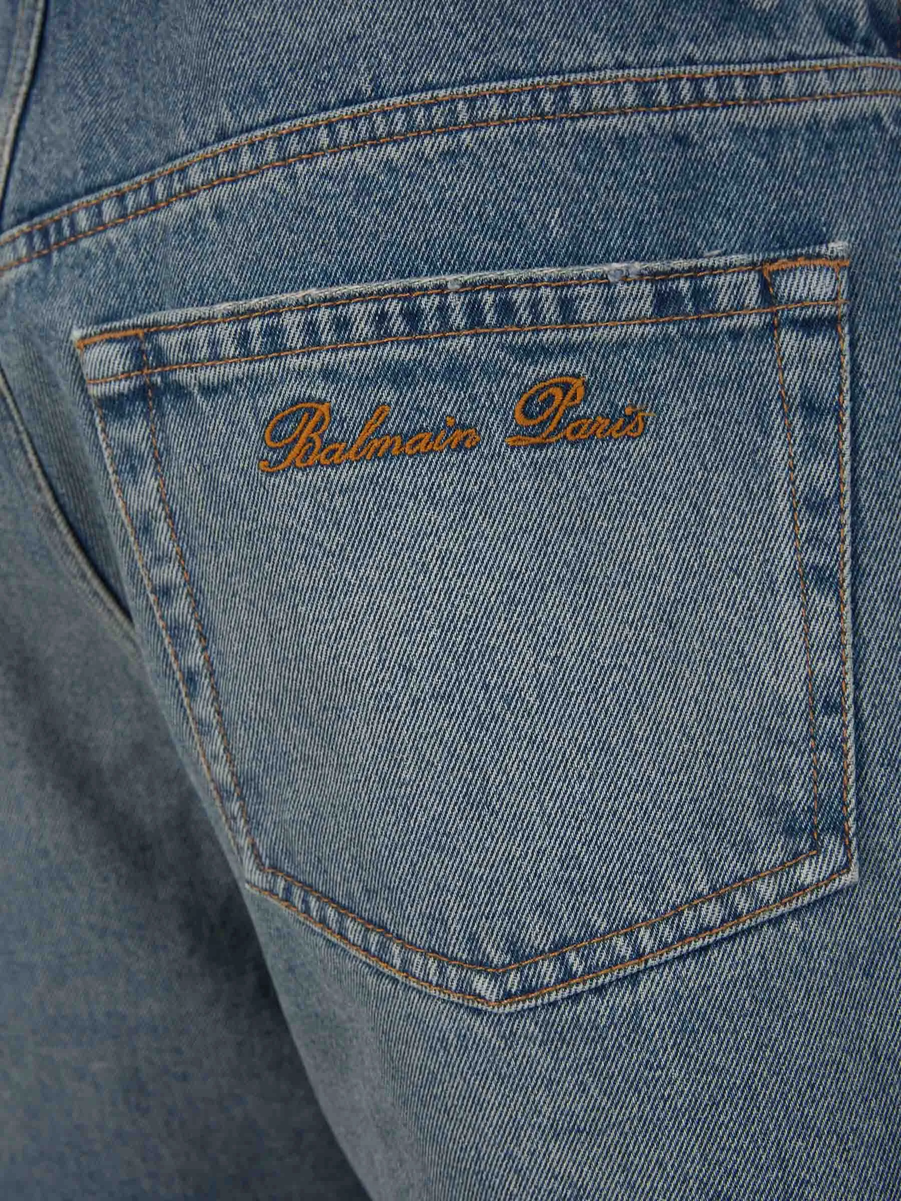 Bermuda Denim Desgastado